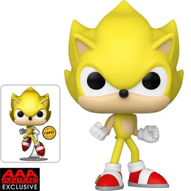 Funko Pop! Games: Sonic the Hedgehog - Super Sonic (AAA Anime Exclusive)