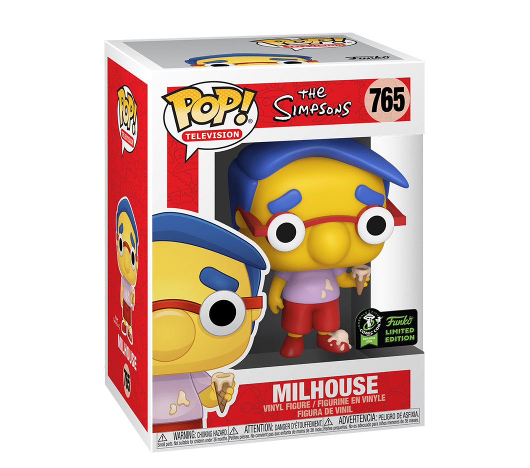 Funko Pop! TV: The Simpsons - Milhouse (ECCC) (Spring Convention)