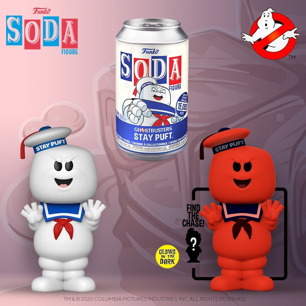 Funko Pop! Vinyl Soda: Ghostbusters - Stay Puft w/ chance of Chase