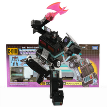 Load image into Gallery viewer, Hasbro Transformers Takara Tomy Missing Link C-01N Nemesis Prime Action Figure with Trailer