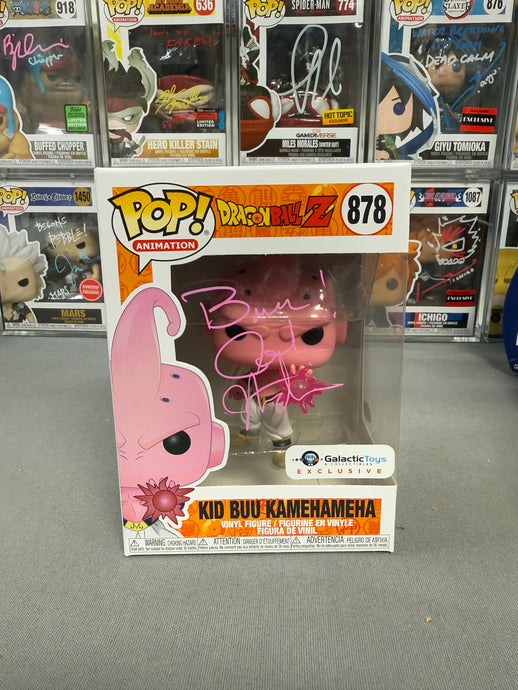 Kid Buu Signed by Josh Martin w/ CoA