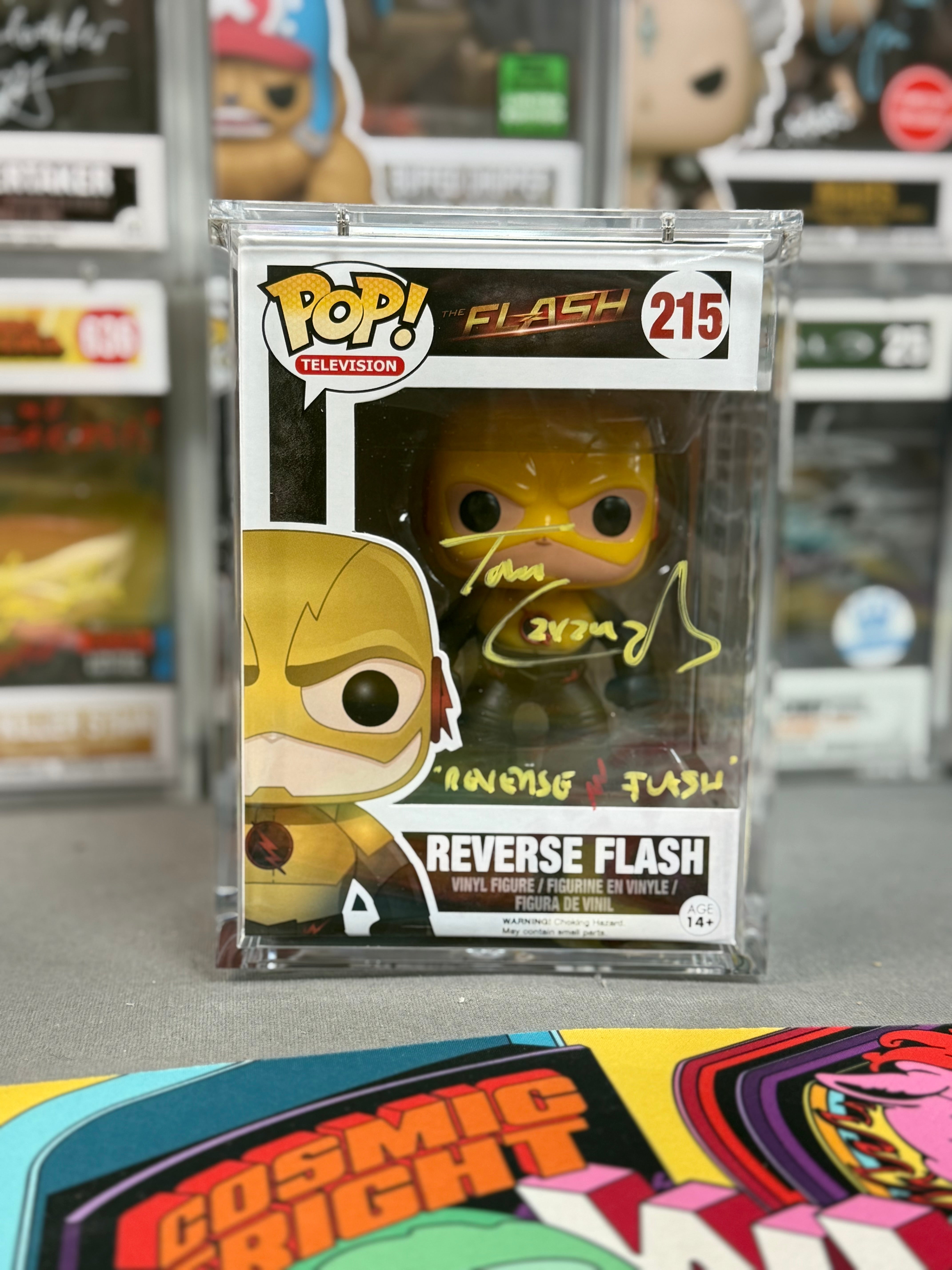Reverse Flash from The Flash signed by Tom Cavanagh w/ CoA – Mazz