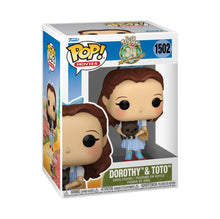 Load image into Gallery viewer, [PRE-ORDER] Funko Pop! Movies: The Wizard of Oz 85th Anniversary - Dorothy and Toto
