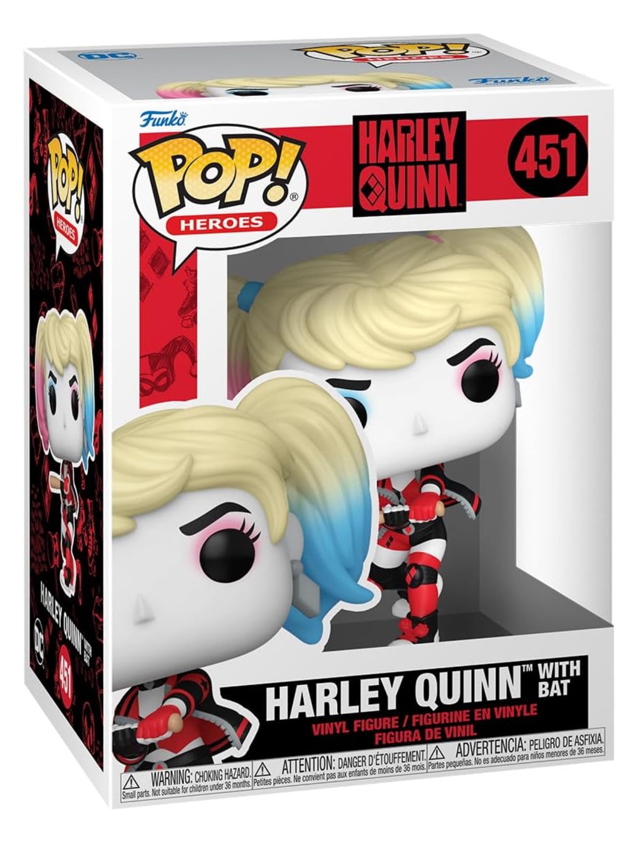 Funko Pop! Heroes: DC - Harley Quinn with Bat – Mazz Comics