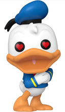 Load image into Gallery viewer, Funko Pop! Disney: Donald Duck 90th Anniversary - Donald Duck with Heart Eyes