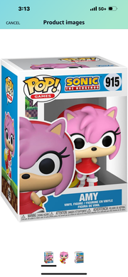Funko Pop! Games: Sonic The Hedgehog - Amy