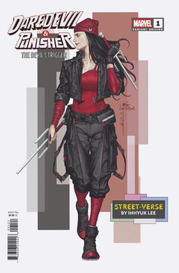 DAREDEVIL/PUNISHER: THE DEVIL'S TRIGGER #1 INHYUK LEE STREET-VERSE VARIANT Pre-Order On Sale 11/26/2025