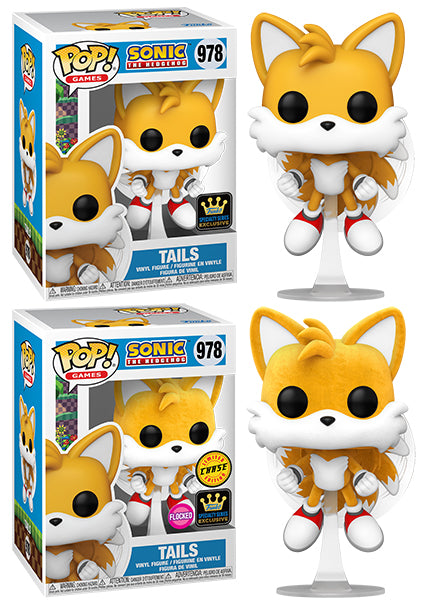 [Pre-Order] POP! GAMES SONIC THE HEDGEHOG: FLYING TAILS VINYL FIGURE WITH CHASE FIGURE Bundle