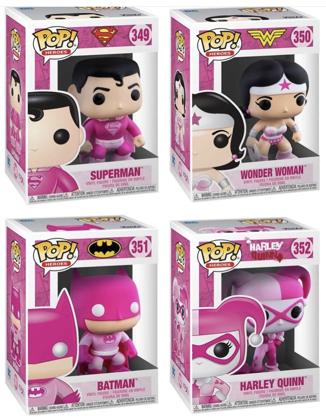 Funko Pop! Heroes: Breast Cancer Awareness