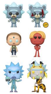 Funko Pop! Animation: Rick and Morty - Set of 6 with Chase