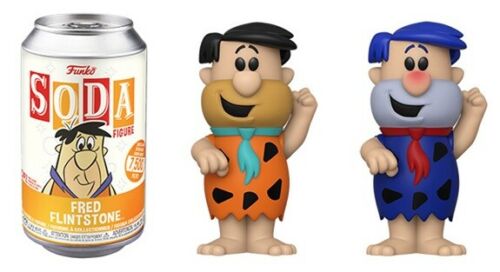 Funko Pop! Vinyl Soda: Flintstones - Fred Flintstone Common & Chase LE: 7500 PCS