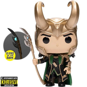 Funko Pop! Marvel: Avengers - Loki with Scepter