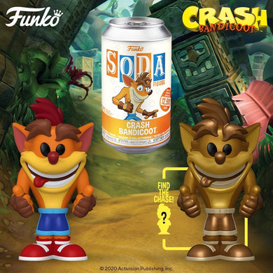 Funko Pop! Vinyl Soda: Crash Bandicoot w/ chance of Chase