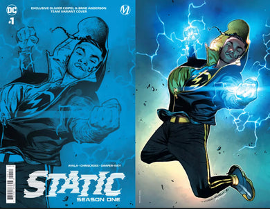 DC Comics - Static Shock Season One #1 Foil Team Variant Cover