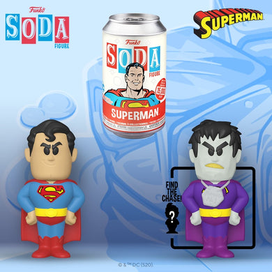 Funko Pop! Vinyl Soda: DC Comics - Superman w/ chance of Chase