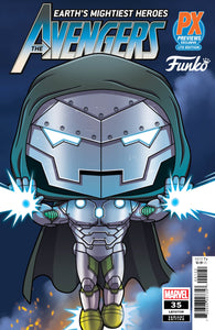 Funko Pop! Marvel - Infamous Iron-man GitD PX Exclusive with Comic