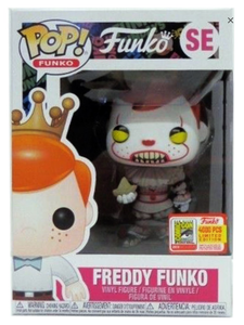 Funko Pop! Funko: Freddy as Pennywise (Hard Stack Included)
