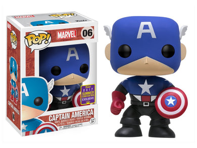 Funko Pop! Marvel: Captain America (SDCC)