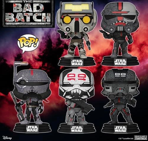 Funko Pop! Star Wars: The Bad Batch