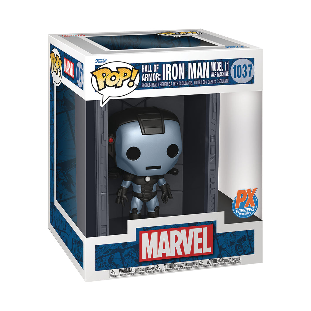 Funko Pop! Marvel: Hall of Armor Iron Man Mark 11 War Machine (PX Exclusive)