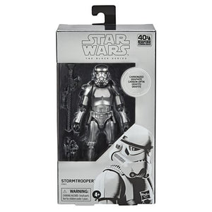 Star Wars The Black Series Carbonized Stormtrooper 6-Inch Action Figure