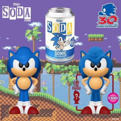 Funko Pop! Vinyl Soda: Sonic - Sonic w/ chance of Chase