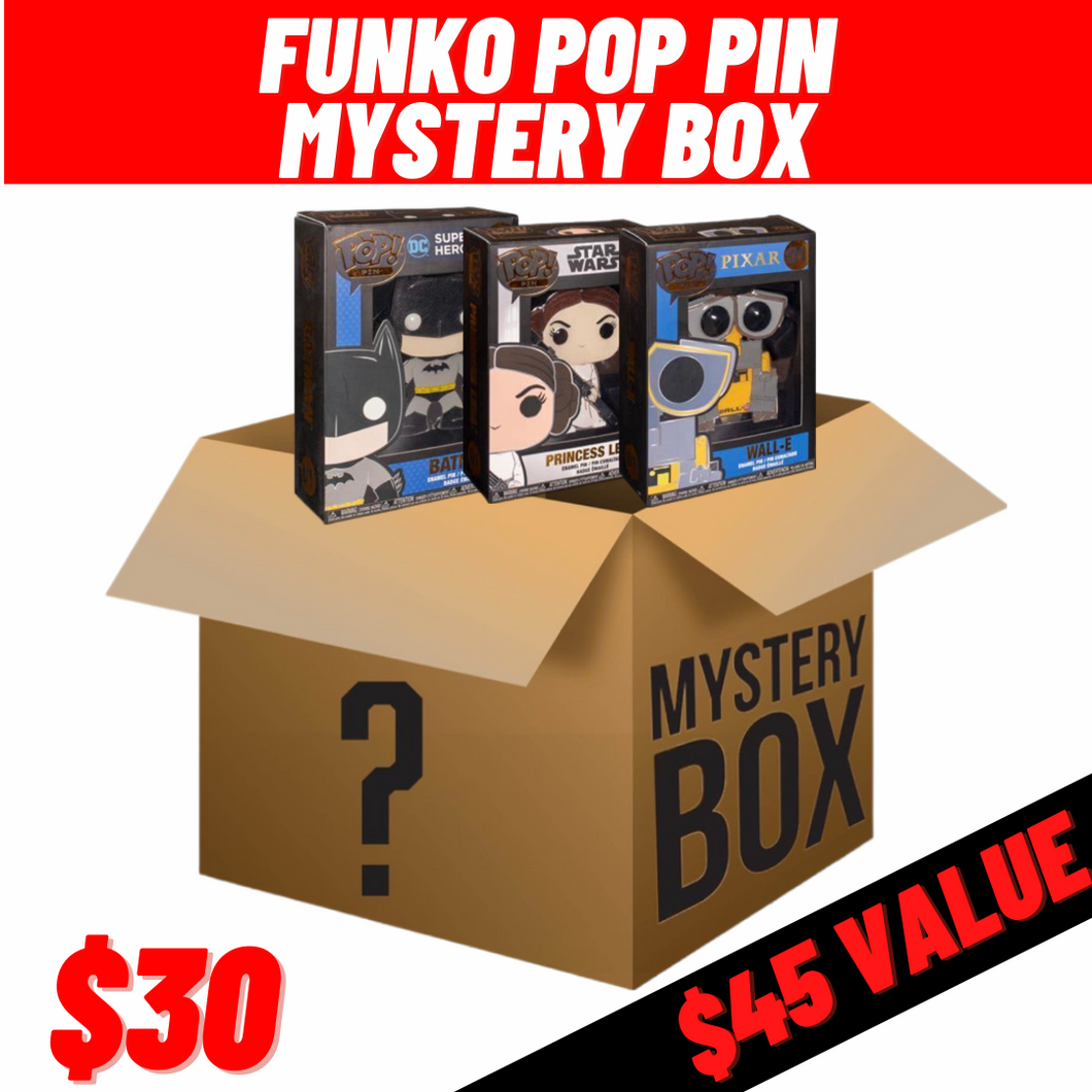 Funko Pop Pin Mystery Box