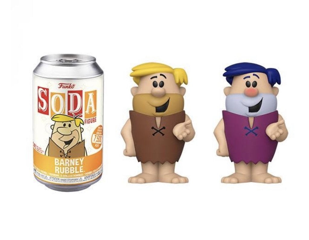 Funko Pop! Vinyl Soda: Hanna Barbera - Barney Rubble w/ chance of Chase