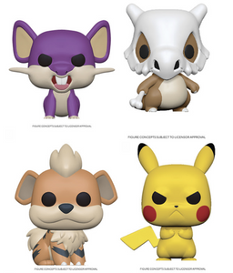 Funko Pop! Games: Pokemon Series 3 (Set of 4)