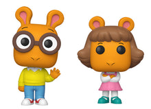 Load image into Gallery viewer, Funko Pop! Animation: Arthur the Aardvark - Arthur &amp; D.W. (Set of 2)