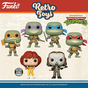 Funko Pop! Retro Toys - Teenage Mutant Ninja Turtles