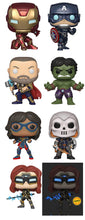 Load image into Gallery viewer, Funko Pop! Marvel: Avengers Game - (Set of 8 including chase)