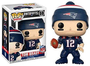 Funko Pop! Football: New England Patriots - Tom Brady (Blue jersey)