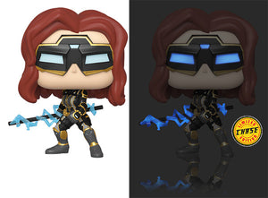 Funko Pop! Marvel: Avengers Game - Black Widow (Stark Tech Suit) w/ Glow Chase