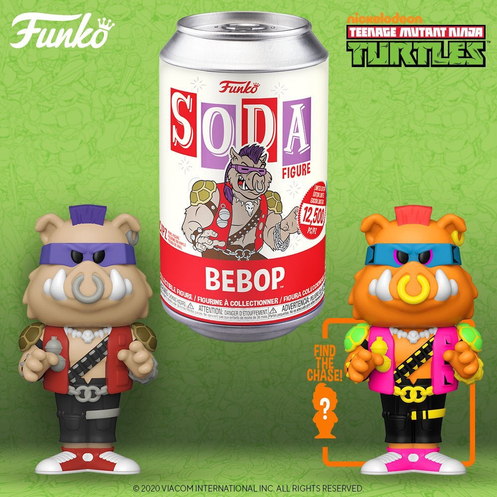 Funko Pop! Vinyl Soda: Teenage Mutant Ninja Turtles - Bebop w/ chance of Chase