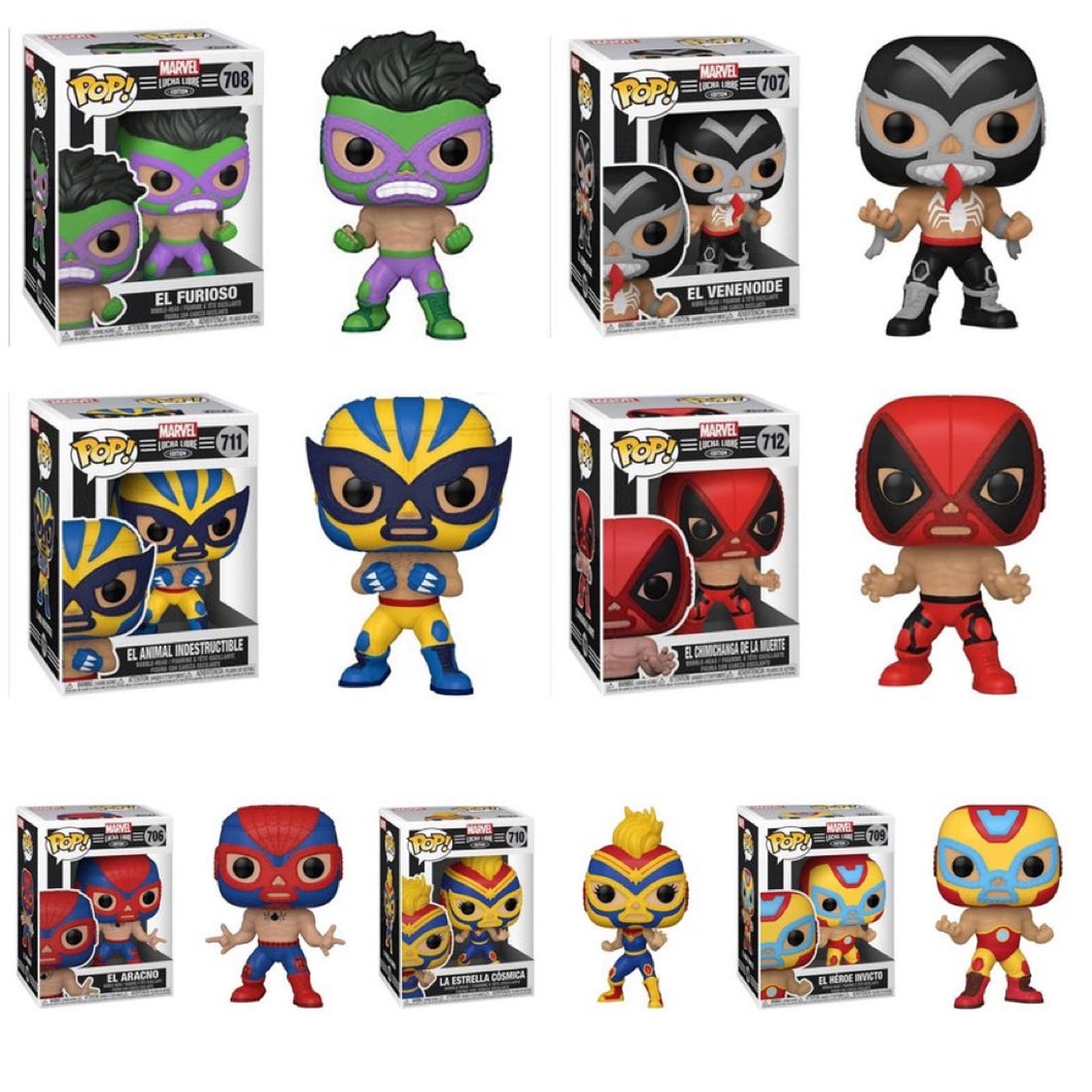 Funko Pop! Marvel: Luchadores