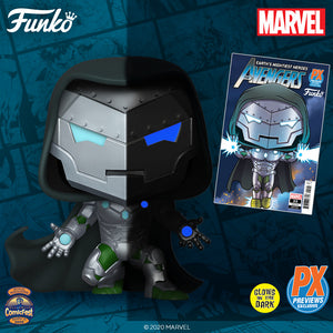 Funko Pop! Marvel - Infamous Iron-man GitD PX Exclusive with Comic