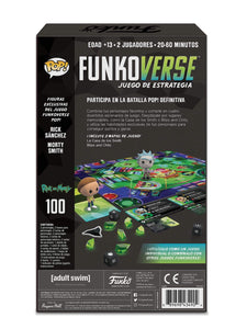 Funkoverse Strategy Game Rick and Morty - Expansaline Set