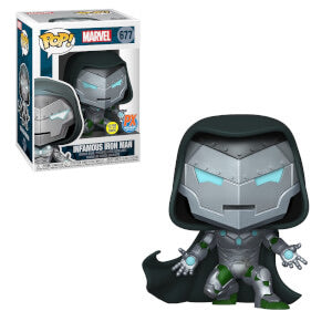 Funko Pop! Marvel - Infamous Iron-man GitD PX Exclusive with Comic