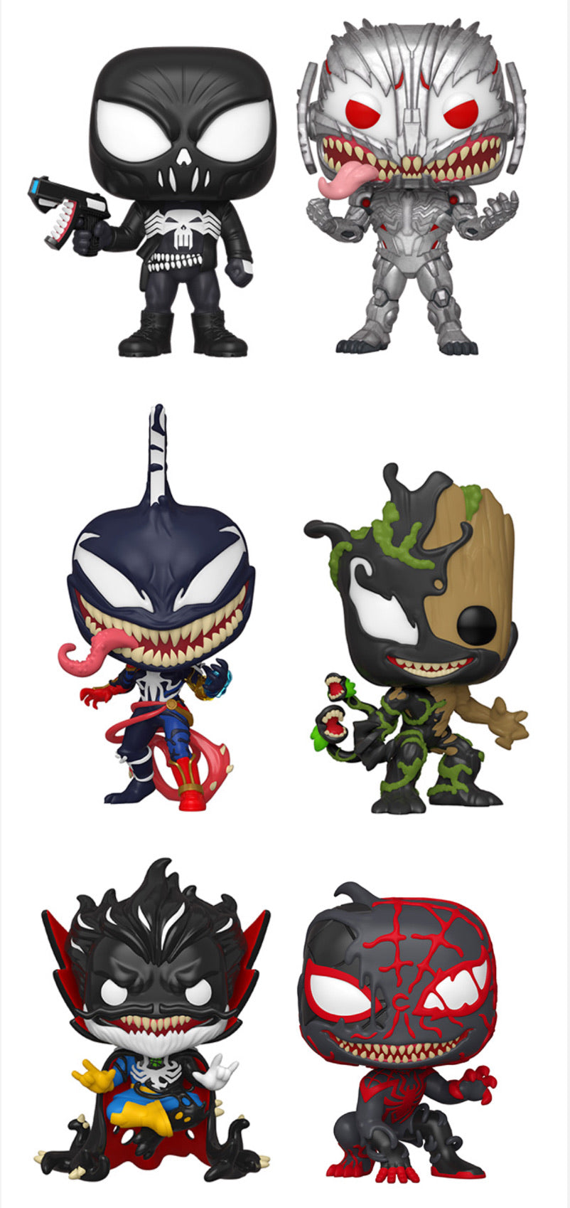 Funko Pop! Marvel Venom S3 (Set of 6)