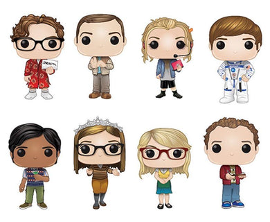 Funko Pop! Tv: The Big Bang Theory Season 2 (Set of 8)