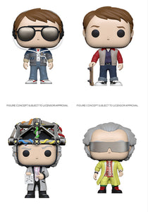 Funko Pop! Movies: Back to the Future - (Set of 7)