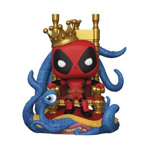 Funko Pop! Marvel: King Deadpool on Throne (Px Previews)