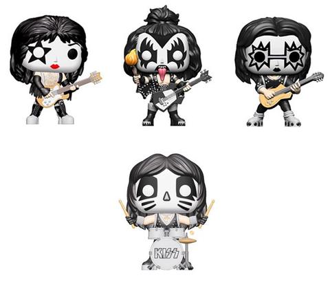 Funko Pop! Rocks: Kiss (Set of 4)