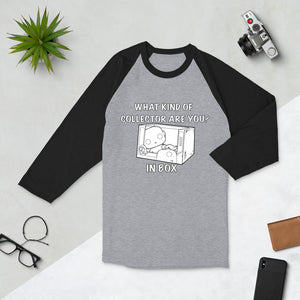 In Box Collector - 3/4 sleeve raglan shirt