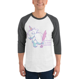 Bad Unicorn - 3/4 sleeve raglan shirt