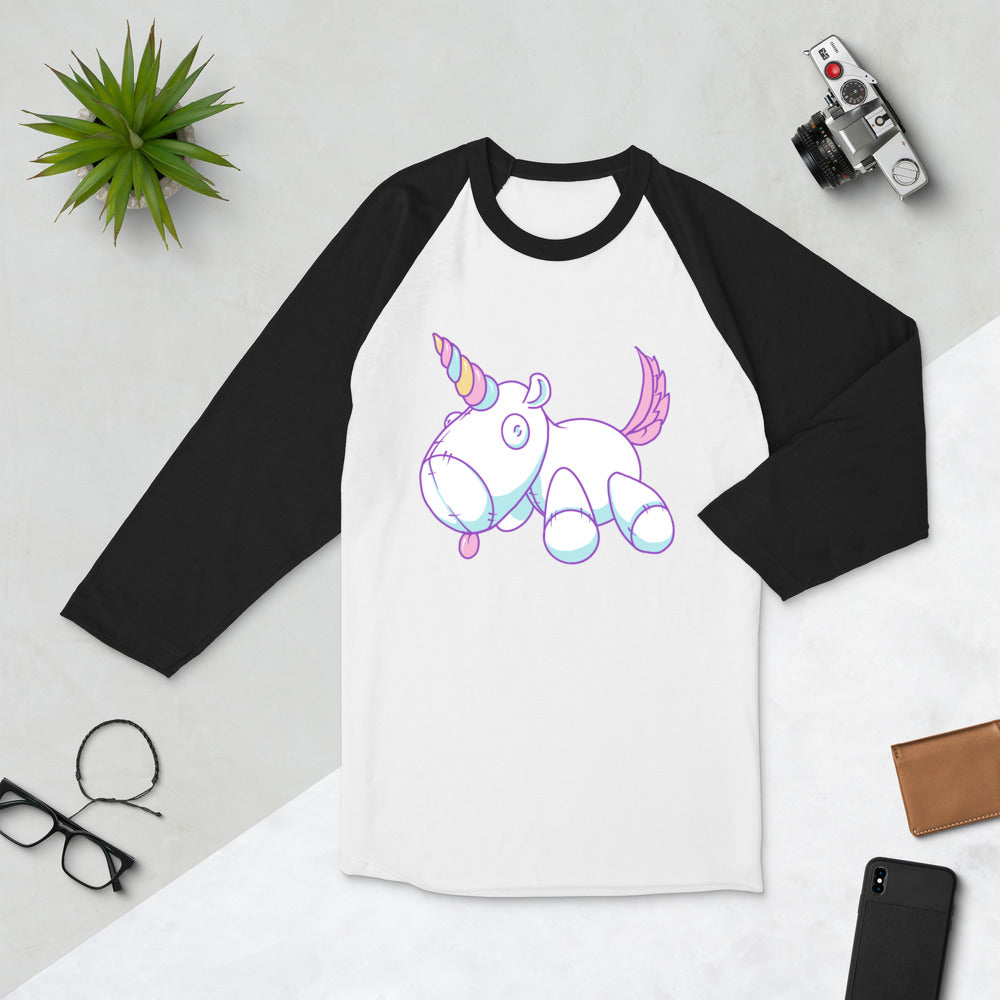 Good Unicorn - 3/4 sleeve raglan shirt