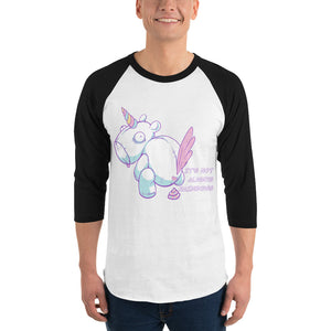 Bad Unicorn - 3/4 sleeve raglan shirt