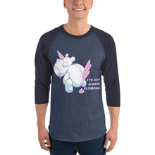 Load image into Gallery viewer, Bad Unicorn - 3/4 sleeve raglan shirt