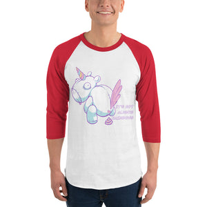 Bad Unicorn - 3/4 sleeve raglan shirt